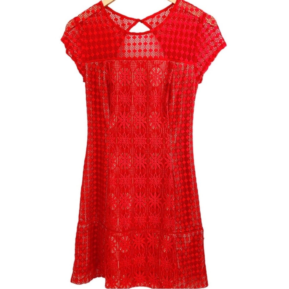 Red Lace Dress